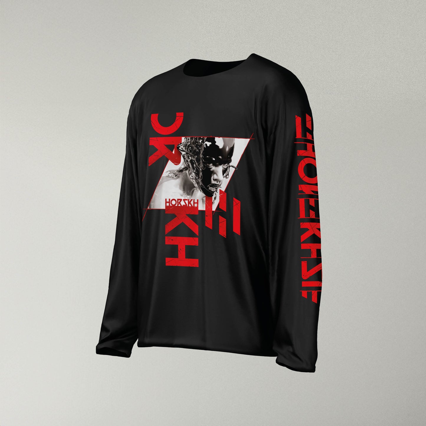 "COVER BODY" Black Longsleeve