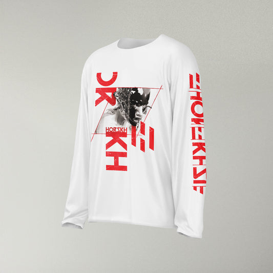 "COVER BODY" White Longsleeve