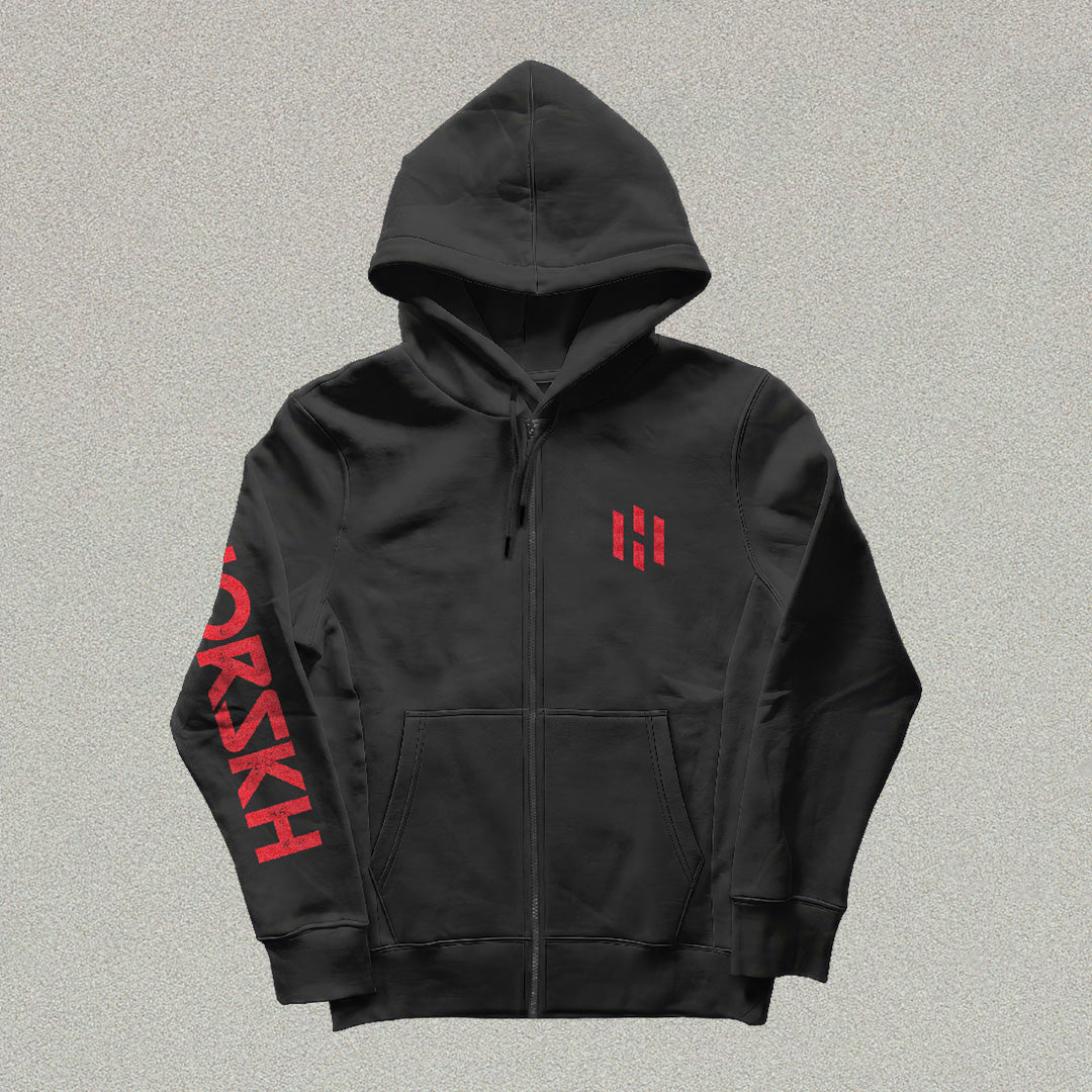 Zip Hoodie MTNT Red Eye